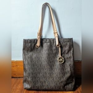 Michael Kors Brown Tote Bag